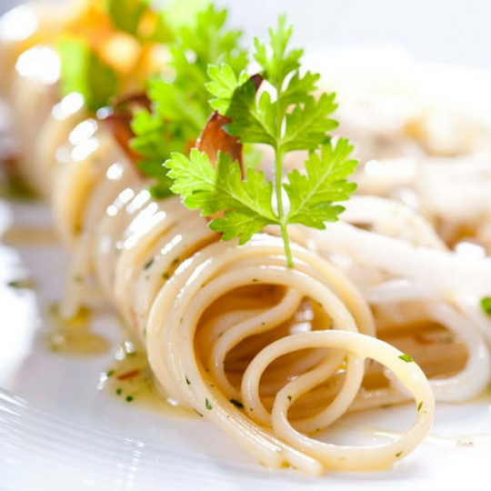 Linguine aglio, olio, peperoncino e seppioline